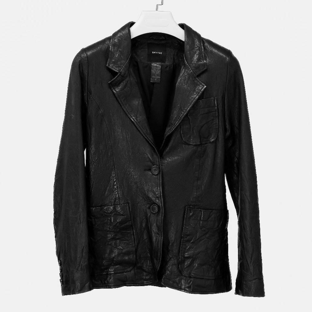 Smythe Black Lambskin Jacket